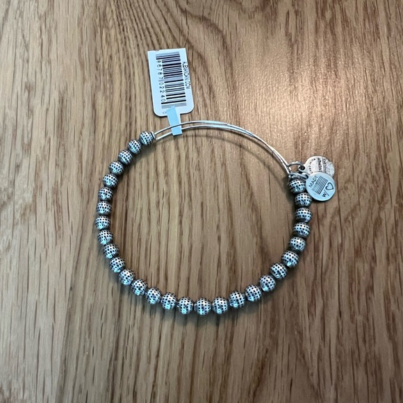 Alex and Ani Silver Euphrates Beaded Bracelet - Picture 1 of 2